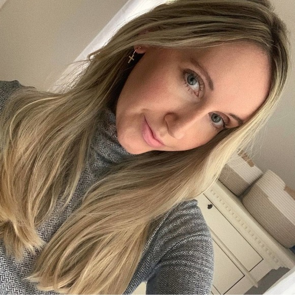 Petite Cross Earrings | 18k Gold Filled - Picture 2 of 9